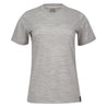 Fjern Womens Henge Merino Blend T-shirt (Mist Grey Melange)