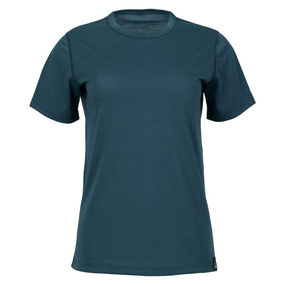 Fjern Womens Henge Merino Blend T-shirt (Petrol)