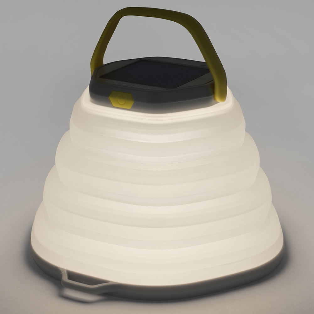 Flygfyr Collapsible Solar Camping Lantern (Light Grey)