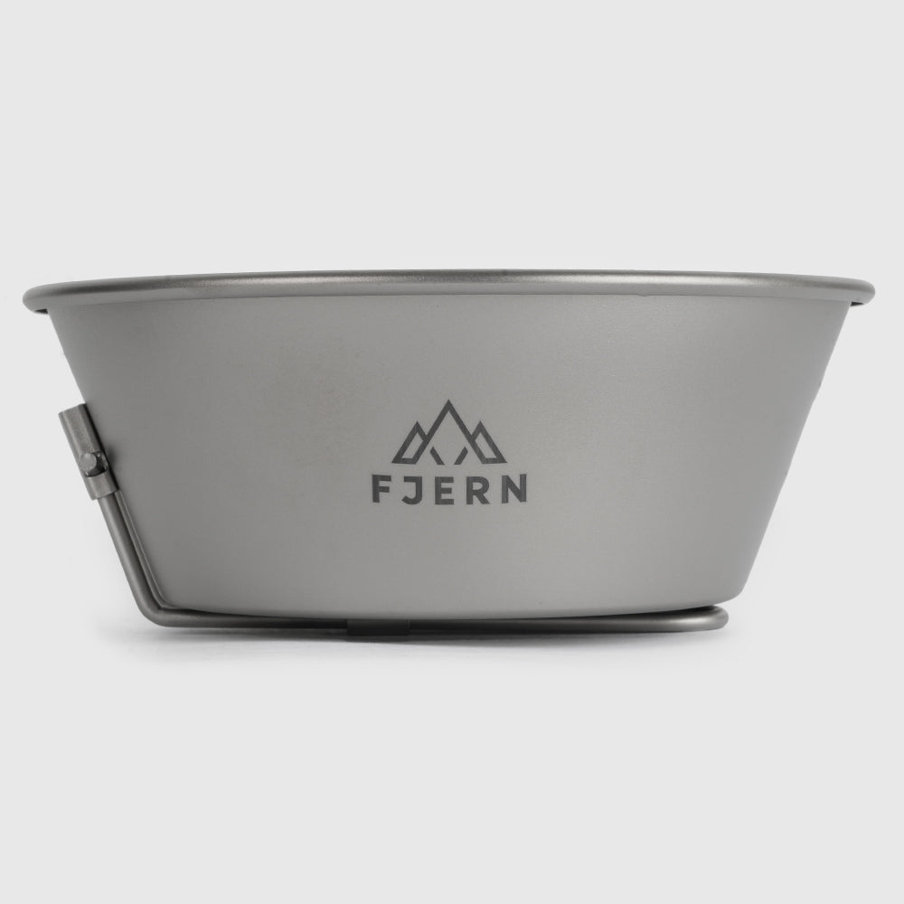 Knaske Ti Foldable Sierrra Bowl 450ml (Titanium)