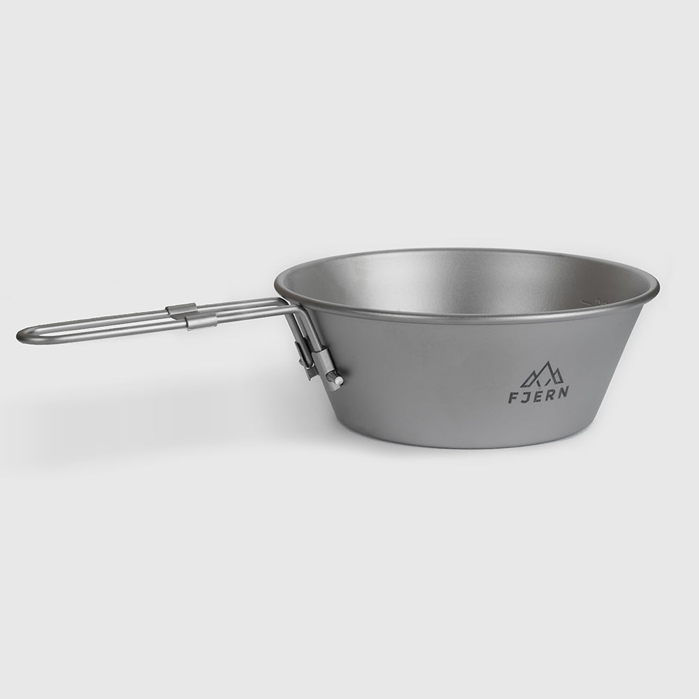 Knaske Ti Foldable Sierrra Bowl 450ml (Titanium)
