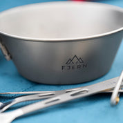 Knaske Ti Foldable Sierrra Bowl 450ml (Titanium)