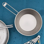 Knaske Ti Foldable Sierrra Bowl 450ml (Titanium)