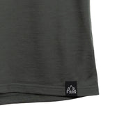 Mens 3 Peaks Merino Blend T-Shirt (Urban Chic/Lime)