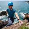 Fjern Mens Tpeaks Merino Blend T-shirt (Petrol/Arctic)