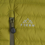 Mens Aktiv II Down Hooded Jacket (Cardamom Seed/Winter Moss)