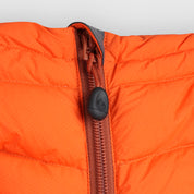 Mens Aktiv II Down Hooded Jacket (Koi/Baked Clay)