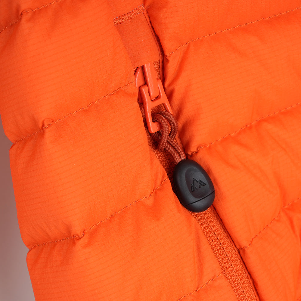 Mens Aktiv II Down Hooded Jacket (Koi/Baked Clay)