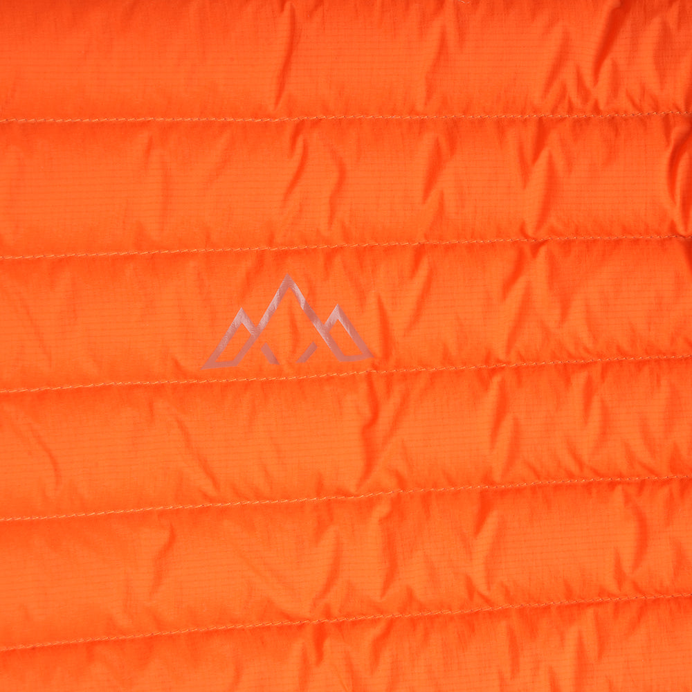 Mens Aktiv II Down Hooded Jacket (Koi/Baked Clay)