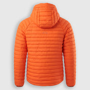 Mens Aktiv II Down Hooded Jacket (Koi/Baked Clay) ✦AI
