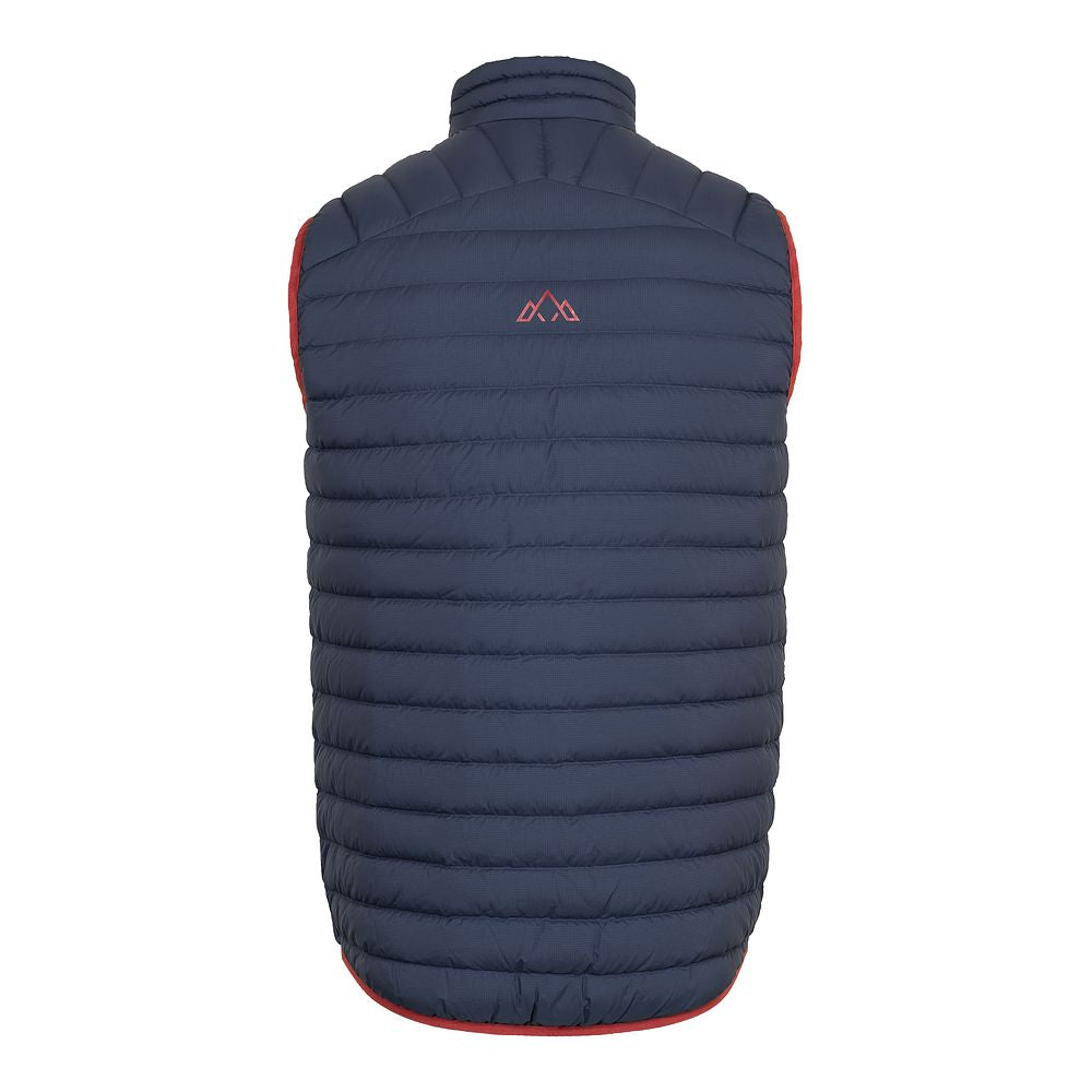 Fjern Mens Aktiv II Down Gilet (Navy/Rust)