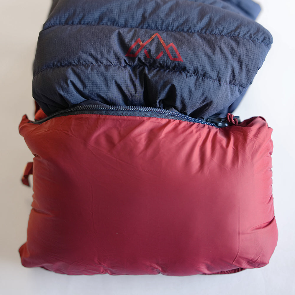 Fjern Mens Aktiv II Down Gilet (Navy/Rust)