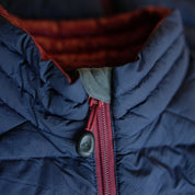 Fjern Mens Aktiv II Down Gilet (Navy/Rust)
