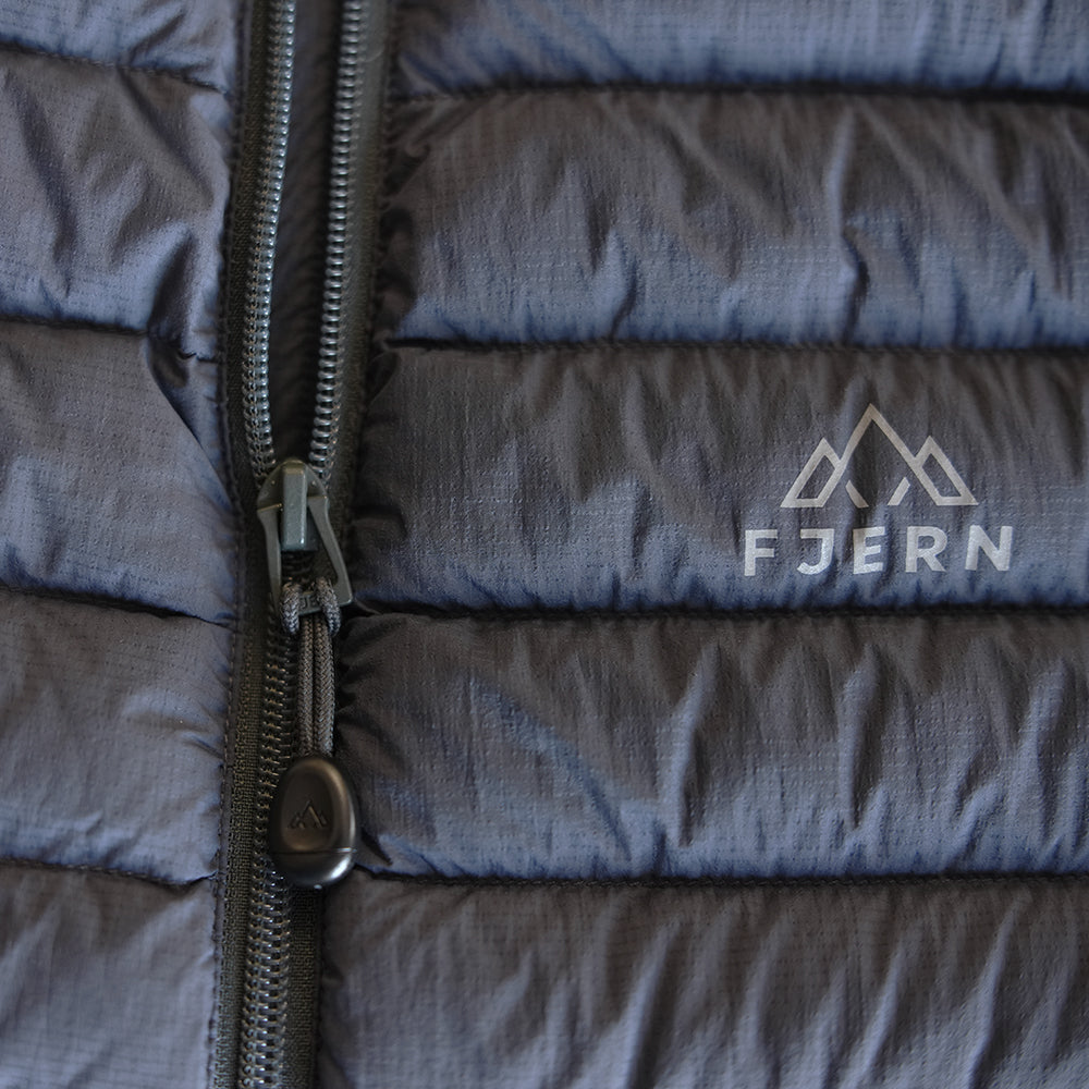 Fjern Mens Aktiv II Down Gilet (Storm Grey/Charcoal)