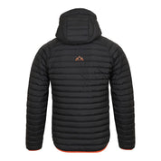 Fjern Mens Aktiv II Down Hooded Jacket (Black/Orange)