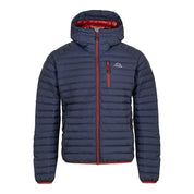 Fjern Mens Aktiv II Down Hooded Jacket (Navy/Rust)