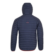 Fjern Mens Aktiv II Down Hooded Jacket (Navy/Rust)