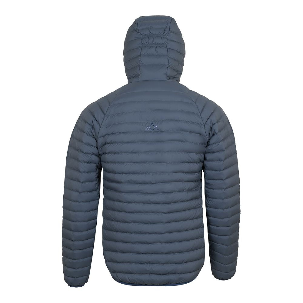 Fjern Mens Aktiv II Down Hooded Jacket (Orion Blue/Poseidon)