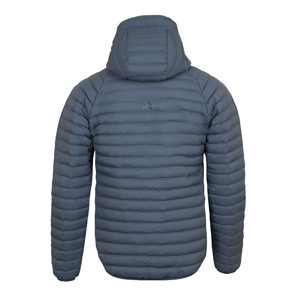 Fjern Mens Aktiv II Down Hooded Jacket (Orion Blue/Poseidon)