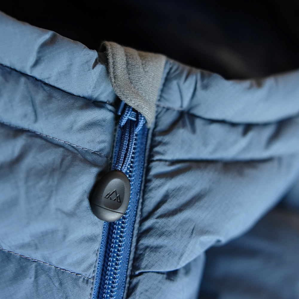 Fjern Mens Aktiv II Down Hooded Jacket (Orion Blue/Poseidon)