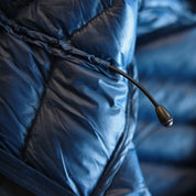 Fjern Mens Aktiv II Down Hooded Jacket (Orion Blue/Poseidon)