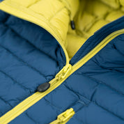 Fjern Mens Aktiv II Down Hooded Jacket (Poseidon/Citrus)