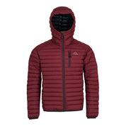 Fjern Mens Aktiv II Down Hooded Jacket (Rust/Charcoal)