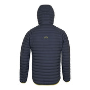 Fjern Mens Aktiv II Down Hooded Jacket (Storm Grey/Lime)