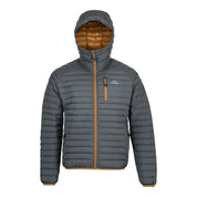 Fjern Mens Aktiv II Down Hooded Jacket (Urban Chic/Mustard)