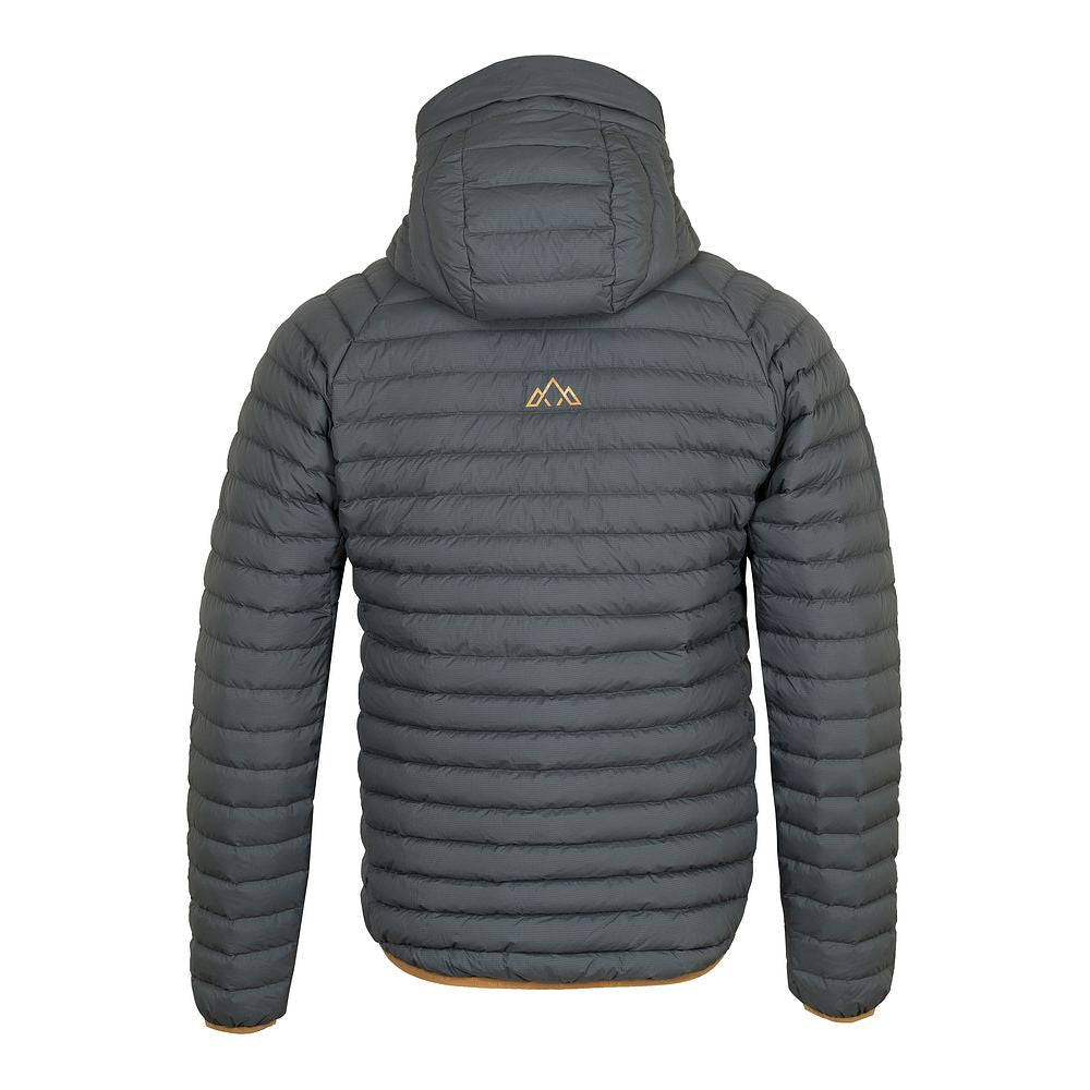 Fjern Mens Aktiv II Down Hooded Jacket (Urban Chic/Mustard)