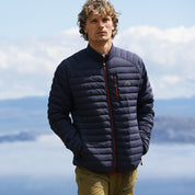 Fjern Mens Aktiv II Down Jacket (Navy/Rust)