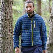 Fjern Mens Aktiv II Down Jacket (Poseidon/Citrus)