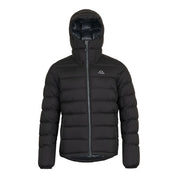 Fjern Mens Arktis III Down Hooded Jacket (Black/Charcoal)