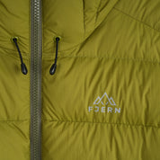 Mens Arktis III Down Hooded Jacket (Cardamom Seed/Winter Moss)