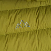 Mens Arktis III Down Hooded Jacket (Cardamom Seed/Winter Moss)