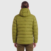 Mens Arktis III Down Hooded Jacket (Cardamom Seed/Winter Moss) ✦AI