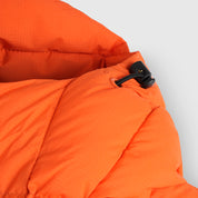 Mens Arktis III Down Hooded Jacket (Koi/Baked Clay)