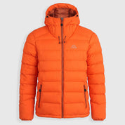 Mens Arktis III Down Hooded Jacket (Koi/Baked Clay) ✦AI