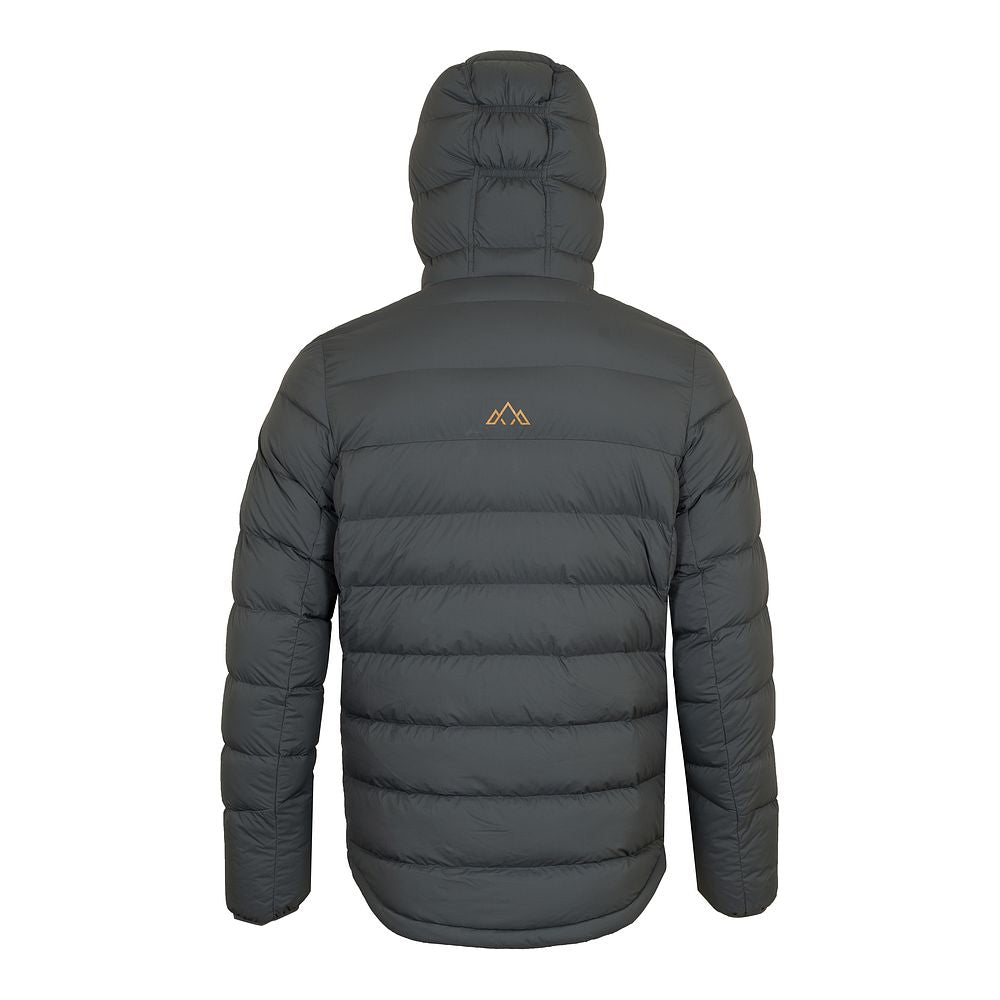 Fjern Mens Arktis III Down Hooded Jacket (Urban Chic/Mustard)