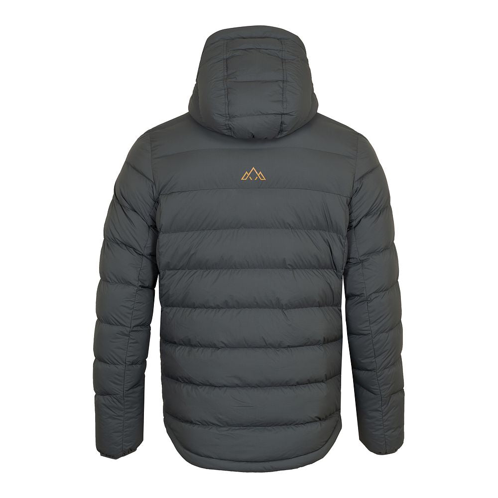 Fjern Mens Arktis III Down Hooded Jacket (Urban Chic/Mustard)