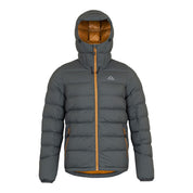 Fjern Mens Arktis III Down Hooded Jacket (Urban Chic/Mustard)