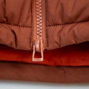 Mens Aska Waterproof Down Jacket (Baked Clay/Koi)