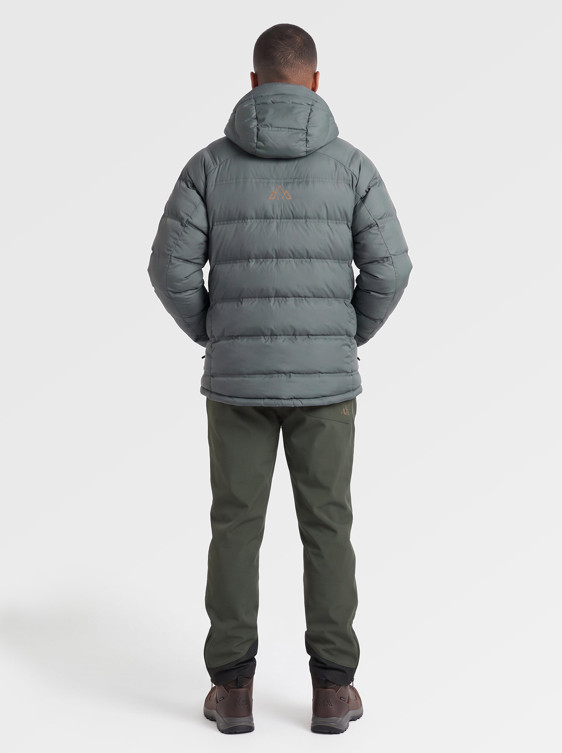 Mens Aska Waterproof Down Jacket (Urban Chic/Mustard) ✦AI