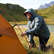Mens Aska Waterproof Down Jacket (Urban Chic/Mustard)