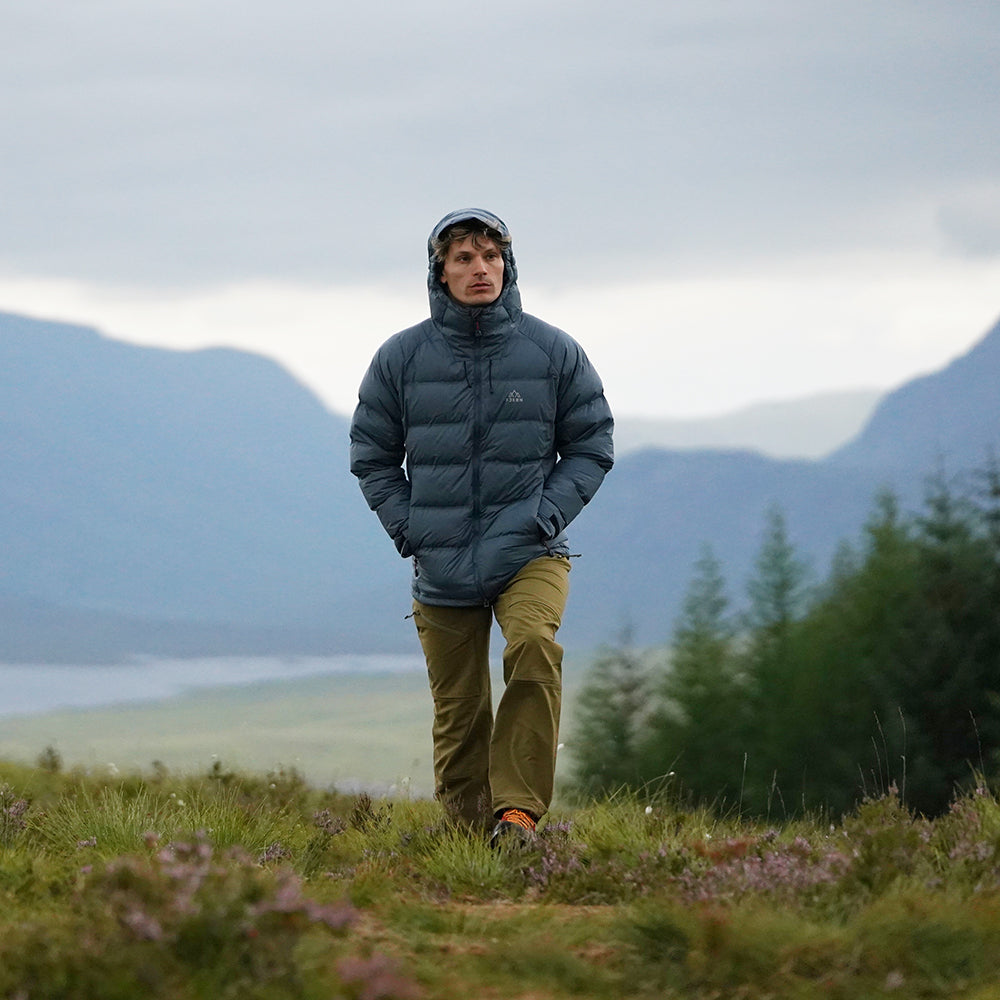 Fjern Mens Aska Waterproof Down Jacket (Orion Blue/Poseidon)