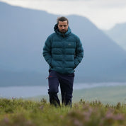 Fjern Mens Aska Waterproof Down Jacket (Petrol/Navy)