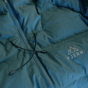 Fjern Mens Aska Waterproof Down Jacket (Petrol/Navy)