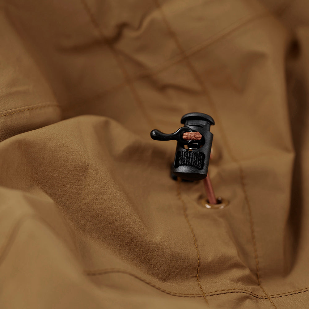 Mens Aventyr 2.5L Waterproof Packable Jacket (Mustard/Spice)