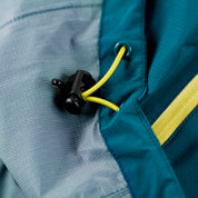 Mens Aventyr 2.5L Waterproof Packable Jacket (Poseidon)