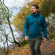 Mens Aventyr 2.5L Waterproof Packable Jacket (Poseidon)